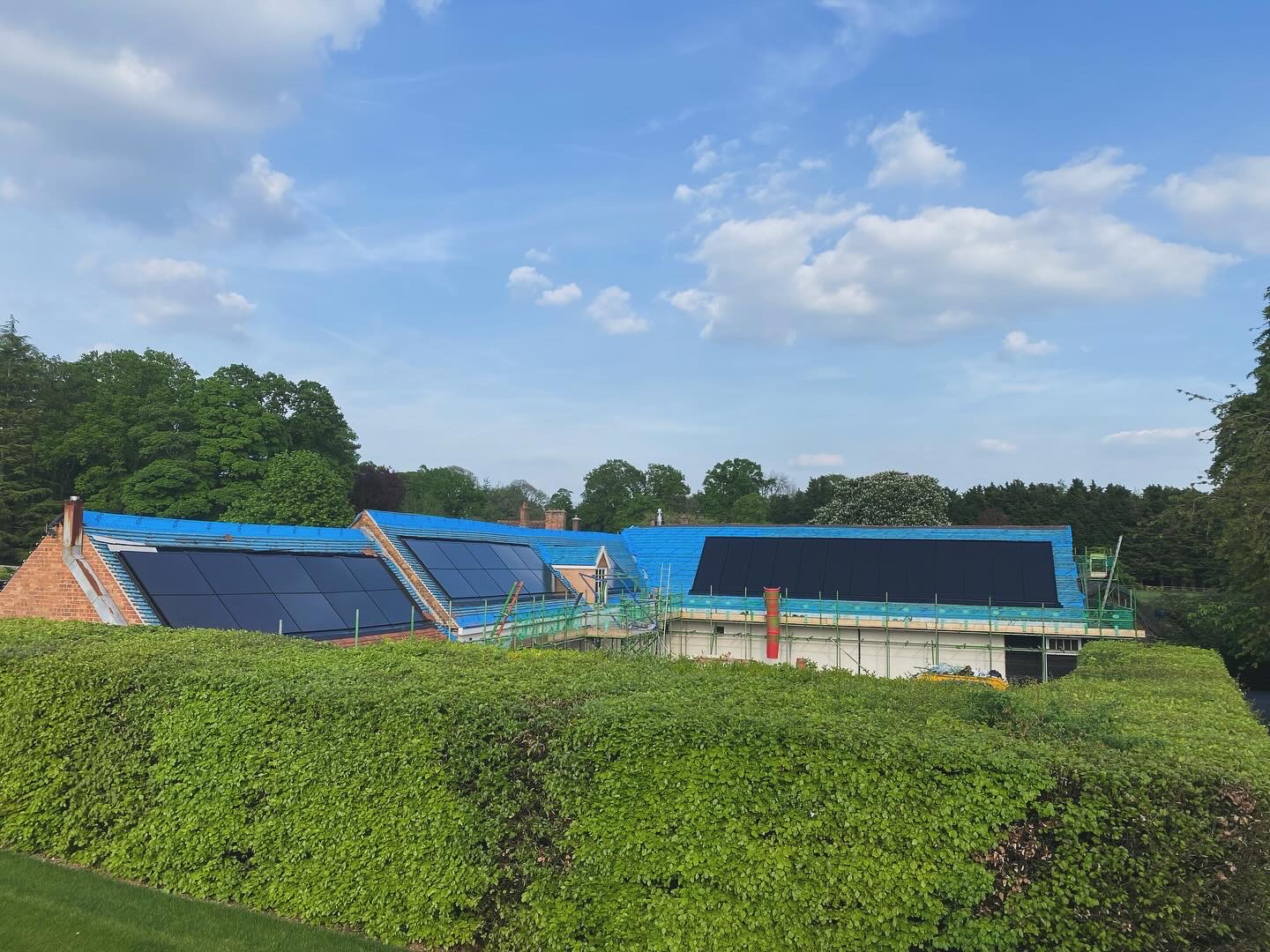 Tesla Powerwall battery storage installation in a Berkshire home